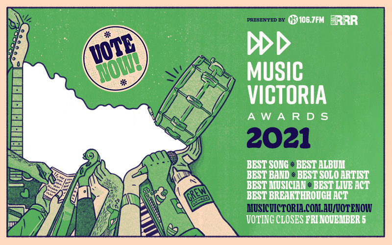 Vote now for the 2021 Music Victoria Awards 2021