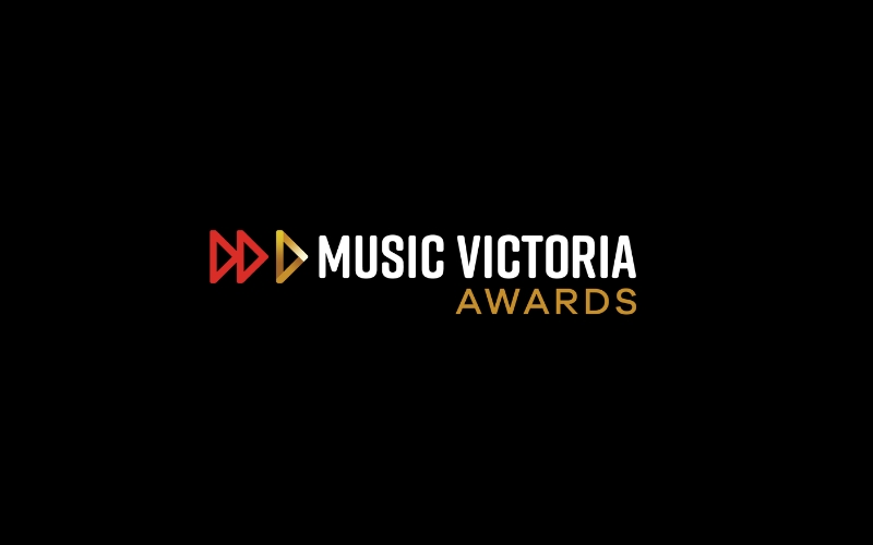 Music Victoria Awards logo on black background